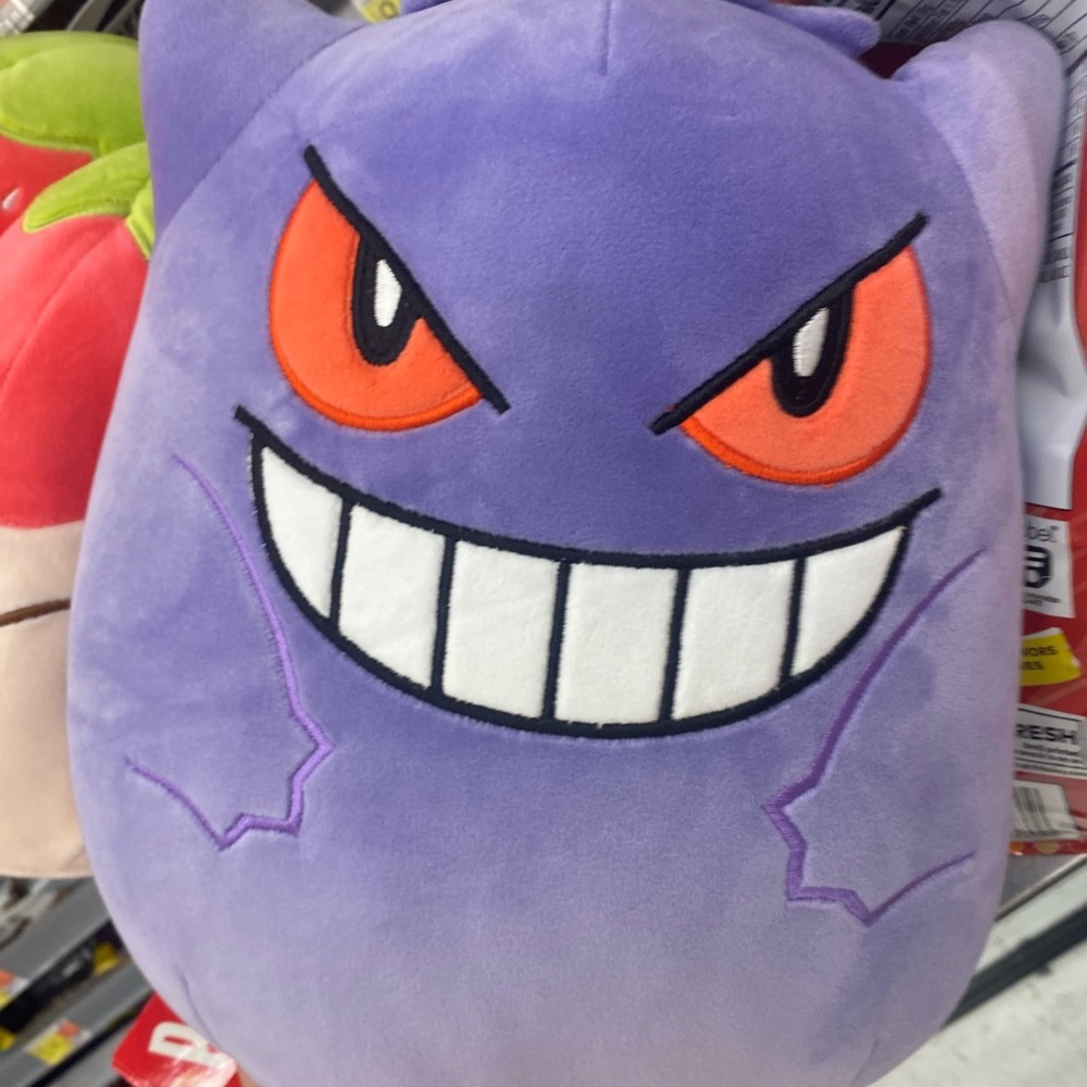Pokémon Squishmallow new with tags 10”Gengar